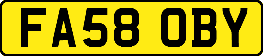 FA58OBY