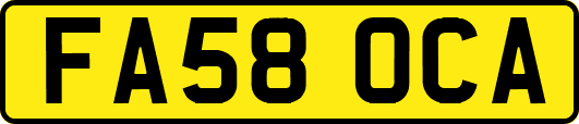 FA58OCA