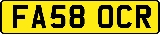 FA58OCR