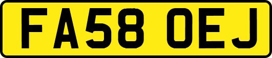 FA58OEJ