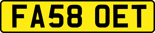 FA58OET
