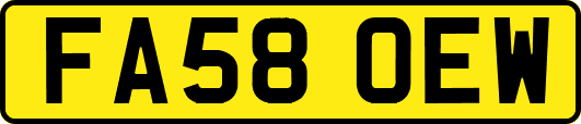FA58OEW