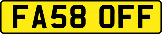 FA58OFF