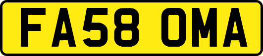 FA58OMA