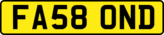 FA58OND