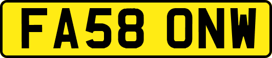 FA58ONW
