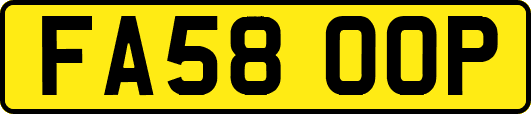 FA58OOP