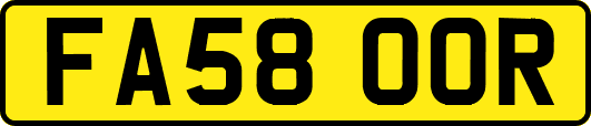 FA58OOR