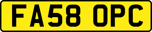 FA58OPC