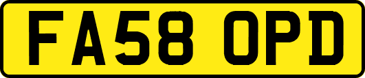 FA58OPD
