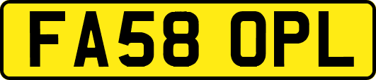 FA58OPL
