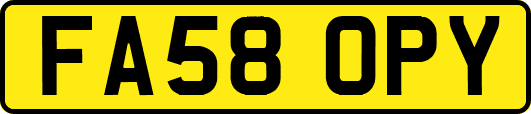 FA58OPY