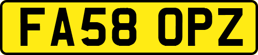 FA58OPZ