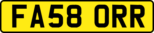 FA58ORR