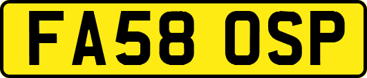 FA58OSP