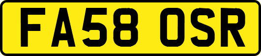 FA58OSR
