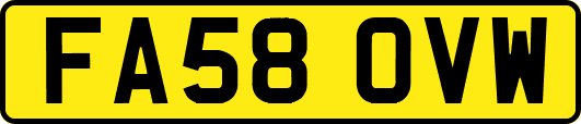 FA58OVW