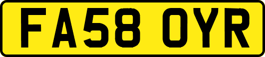 FA58OYR
