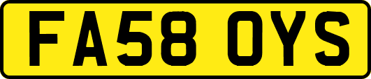 FA58OYS