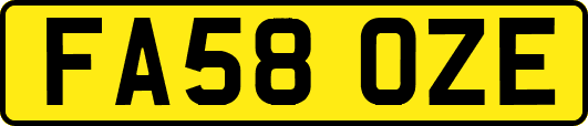 FA58OZE