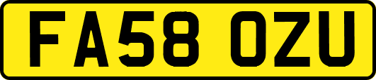 FA58OZU