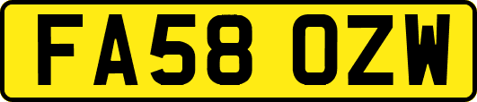 FA58OZW