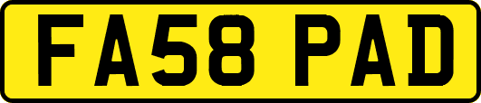 FA58PAD