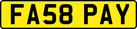 FA58PAY