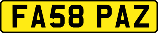 FA58PAZ