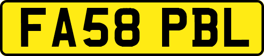 FA58PBL