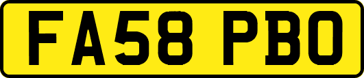 FA58PBO