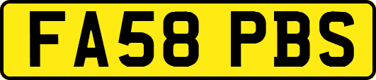 FA58PBS