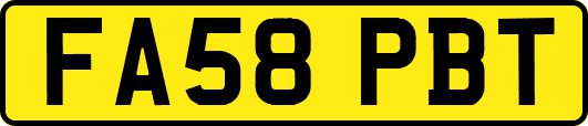 FA58PBT