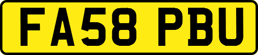 FA58PBU