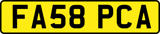 FA58PCA