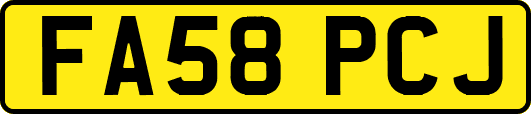 FA58PCJ