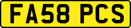 FA58PCS
