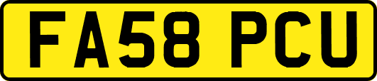 FA58PCU
