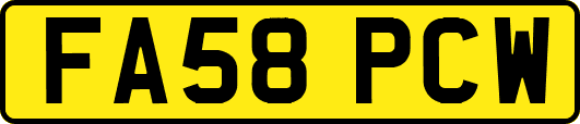 FA58PCW
