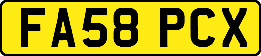 FA58PCX