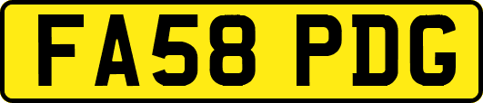 FA58PDG