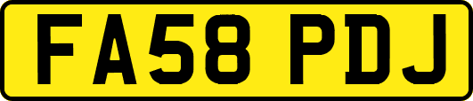 FA58PDJ