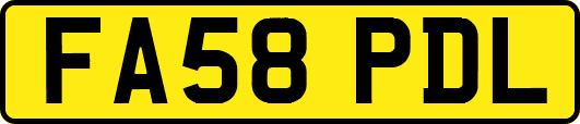 FA58PDL