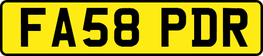 FA58PDR