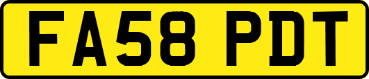 FA58PDT