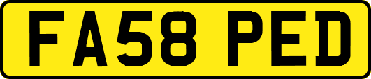 FA58PED