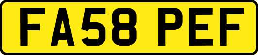 FA58PEF