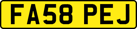 FA58PEJ