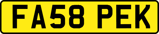 FA58PEK