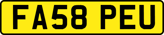FA58PEU